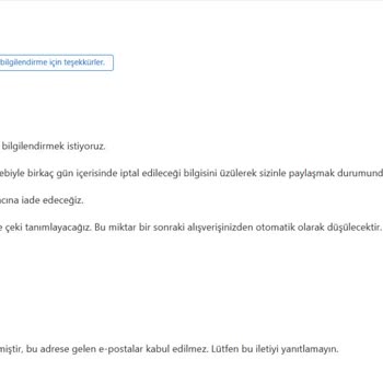 Amazon Yurt Dışından Sipariş Edilen Ürünün İptali Ve Tazminat Sorunu