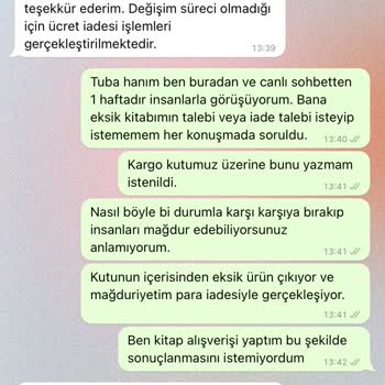 D&R Online Alışveriş Mağduriyeti