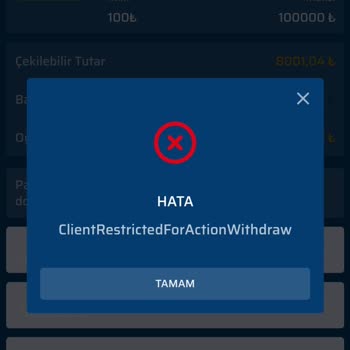Betmaradona 8000 TL Kazancımı Alamıyorum!