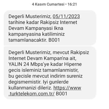 Türk Telekom Tarafından Mağdur Edildik