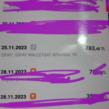 Sipay Sanal Pos, Kartımdan Bilgim Dışı Para Çekmiş