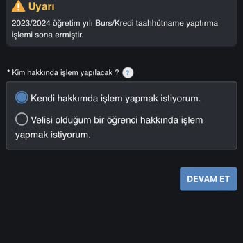 KYK Burs Onay Tarihi Uzatılsın