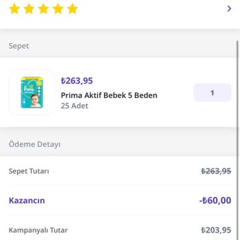 Prima Aktif Bebek Bezi 5 Numara Sızdırma Sorunu