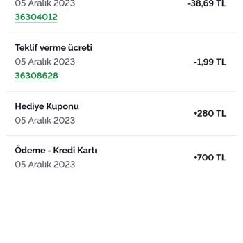 Armut Hizmet Veren Bakiye Geri İade