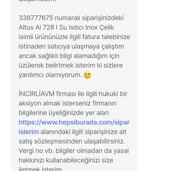Hepsiburada Faturasız Ürün Satıyor