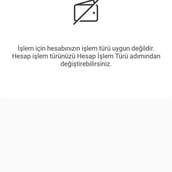 VakıfBank Mobil Bankacılık Hesap İşlem Türü Kısıtlaması