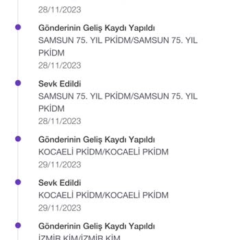 PTT Kargo Teslimat Yapılmıyor Ve Ulaşılmıyor