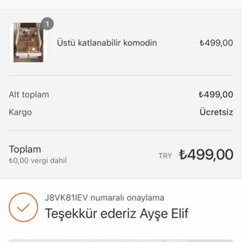 Evim Dekora Adlı Siteden Alışveriş Yapma!