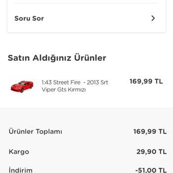 Toyzz Shop Yanlış Ürün Gönderimi