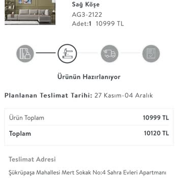 Vivense Sipariş Teslim Edilmedi