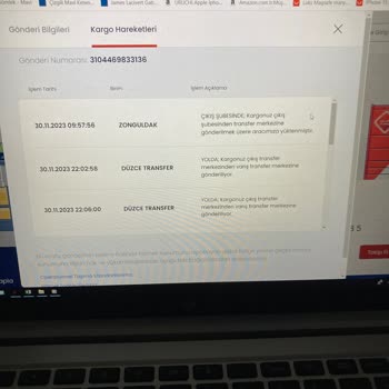 Aras Kargo Teslimat Sorunu!