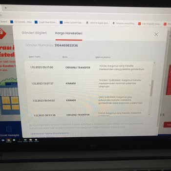 Aras Kargo Teslimat Sorunu!