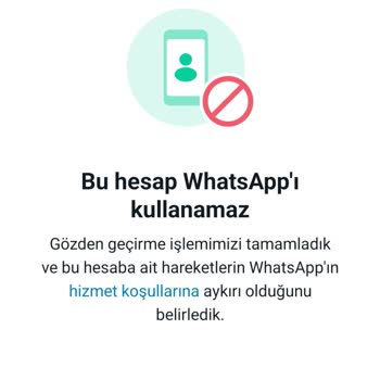 WhatsApp Hesabım Engellendi, Giriş Yapılamıyor