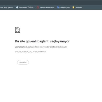 Kumtel İlgilenen Kimse Yok Ve Arızalı Ürün Gönderdiler