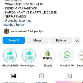 Steelbutik Sayfanın Yetersizliği Bilgi Eksikliği