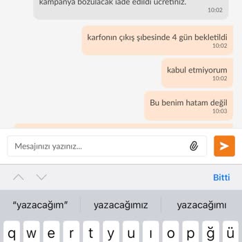 Trendyol İade Edilmeyen Kargolar Ücreti