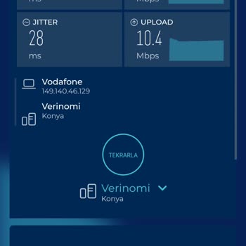 Vodafone 4.5G İle İnternet Hızı