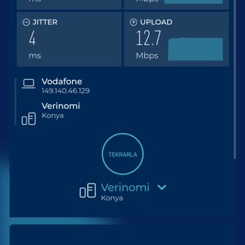 Vodafone 4.5G İle İnternet Hızı