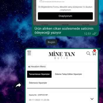 Minetan Butik İade Almama/ilgilenmeme Sorunu