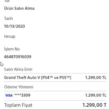PlayStation Türkiye Para İadesi İstememe Rağmen Email E Cevap Yazılmadı Email Okunmadı.