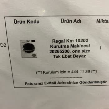 Regal Servis Telefonu Açılmıyor