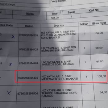 Papirusbookstore.com Yanlış Sipariş Gönderildi