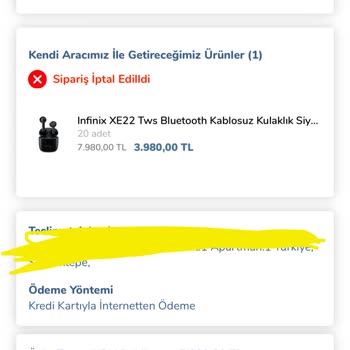 Carrefour SA Müşteriyi Mağdur Etmesi