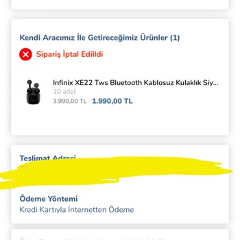 Carrefour SA Müşteriyi Mağdur Etmesi