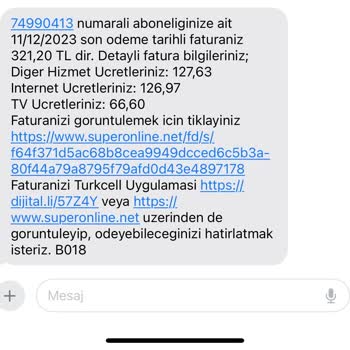 TV Plus Yanlış Ücret Bilgilendirmesi