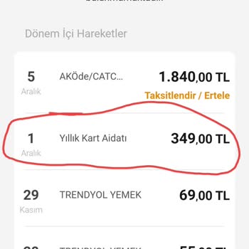 VakıfBank Platinum Kart Aidatı