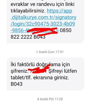Türk Telekom Ve Digital Kurye Gelmeyen Zarflar