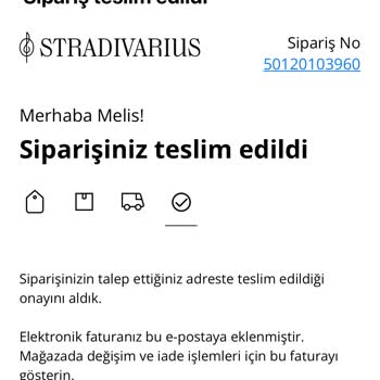 Stradivarius Kargo Gelmeden İade Başlattı