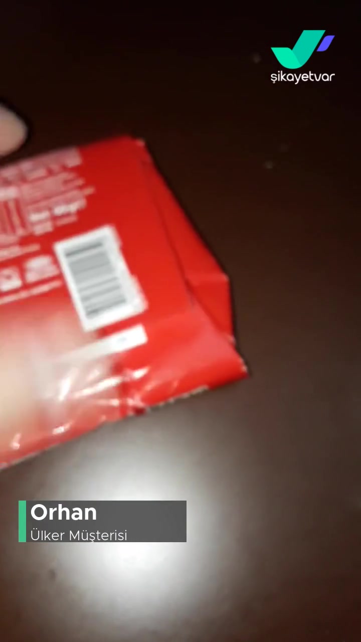 Ülker Gramajı Eksik Ürün Yani Problem! videonun kapak resmi