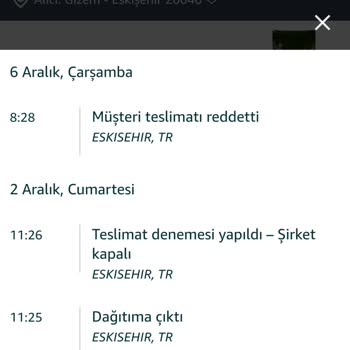 MNG Kargo Adreste Olduğum Halde Sipariş Teslimatı Yapılmadı