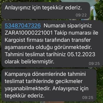 Kargo Takip Hastası Olmak İstemiyorsanız Zara Online Alışveriş Yapma!
