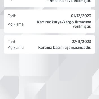 Ziraat Bankası Ziraat Kartım Gelmedi