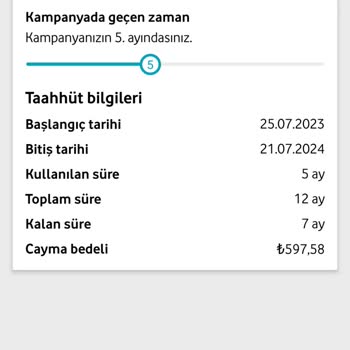 Vodafone Tarife Ücreti Yükseltme