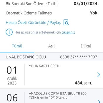 Yapı Kredi Bankası Yıllık Kart Ücreti Hakkında