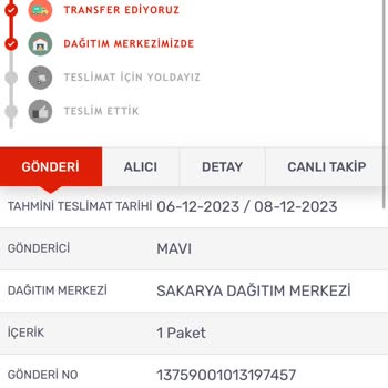 KARGOMsende Kargom Teslim Edilmedi
