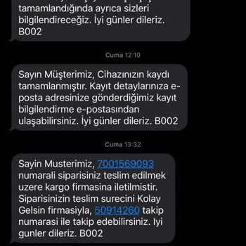 Kolay Gelsin Firması Ürünümüzü Teslim Etmiyor Ve Çözüm Sağlamıyor