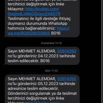 Kolay Gelsin Firması Ürünümüzü Teslim Etmiyor Ve Çözüm Sağlamıyor