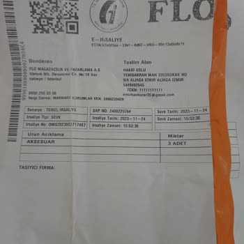FLO Ayakkabı Ürün Eksik Gelmesi