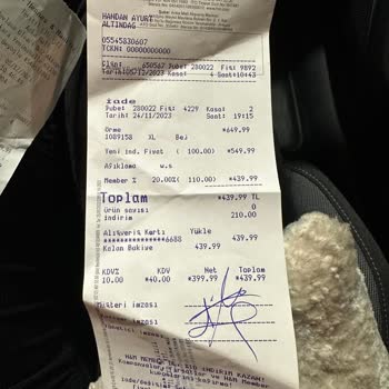 H&M Mağazadan Değişim Sorunu