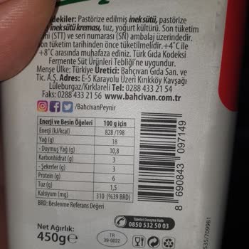 Bozuk Ürün Bahçıvan Peynir