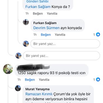 Fethiye Devlet Hastanesi Fethiye Devlet Hast. Silah Ruhsatı İçin Yüksek Heyet Raporu Ücreti