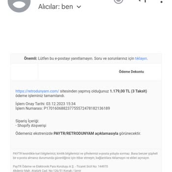 Retro Dünyam Firmaya Ulaşılamıyor, Ortada Ürün Yok Cevap Veren Yok