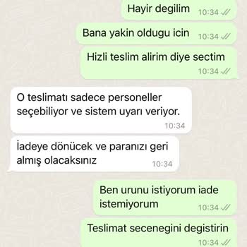 Pull And Bear Yanlış Teslimat Şubesi Seçtirip Ürünümü İptal Etti.