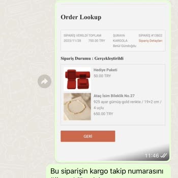 Peevvy.com 13802 Siparişi- 4 Eklemeli Bileklik