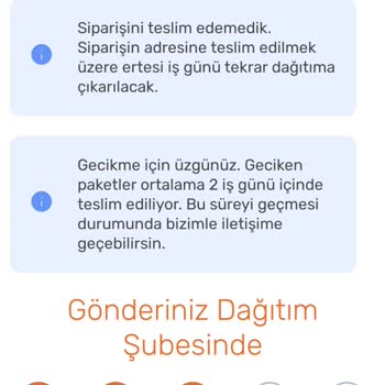 Aras Kargo Paketimi Şubede Bekletiyor