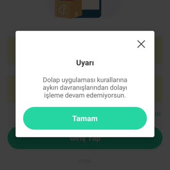 Dolap Hesapları Kapatılıyor